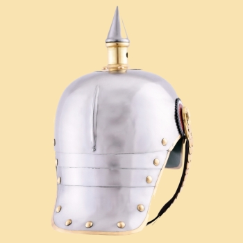 Preview: Pickelhaube Preußen 1889 - Kürassierhelm  -   Stahl